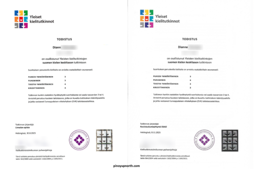 YKI certificates side by side blurred final