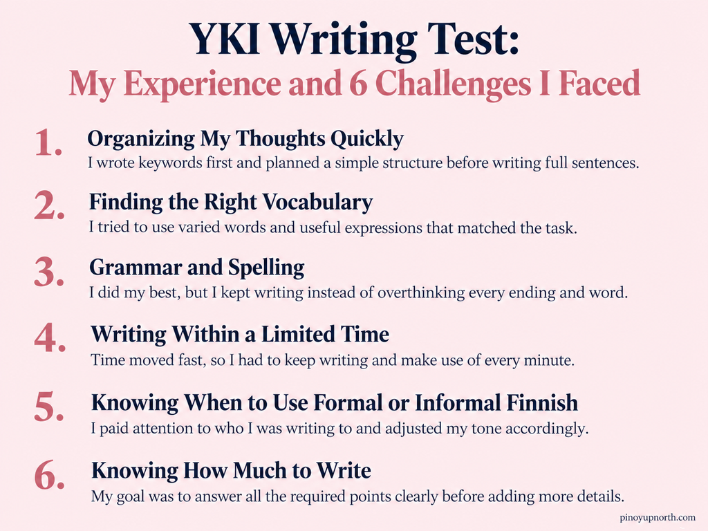 writing and challenges
